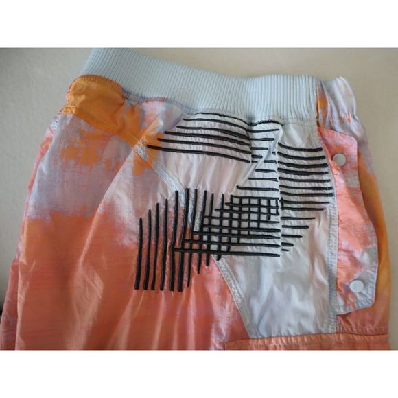 FP Movement OB1416550 Women's Sz S Pink/Blue Combo Color Burst Hike Pants - Picture 8 of 10